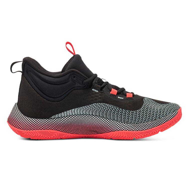 Under Armour Curry 1 HOVR Splash Black Red Men 3024719-001