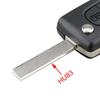 Blank Remote Key for Peugeot 207 307 308 Partner Expert C4 3 Button Chip ID46 CE0536 ASK