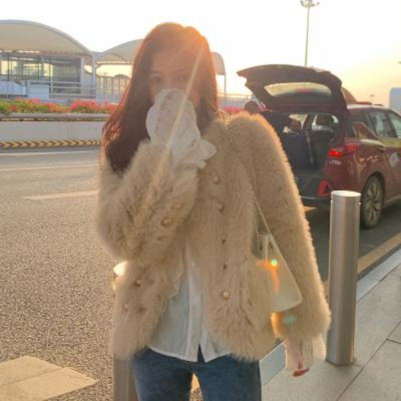 Imitation Fur Light Winter Imitation Tuscan Imitation Fox Imitation Fur Fur Coat