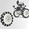152mm   Wheel, Rubber Aluminum Alloy 360 Degree Rotation Double Row Wheel with 28 Rubber Rollers for 3  Triangular Mobile Robot and 14085 Mobile R