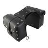 1 Pair Motorcycle Saddlebags Stylish PU Leather Side Bags Universal Luggage Storage Organizer Saddlebag Tool Bag