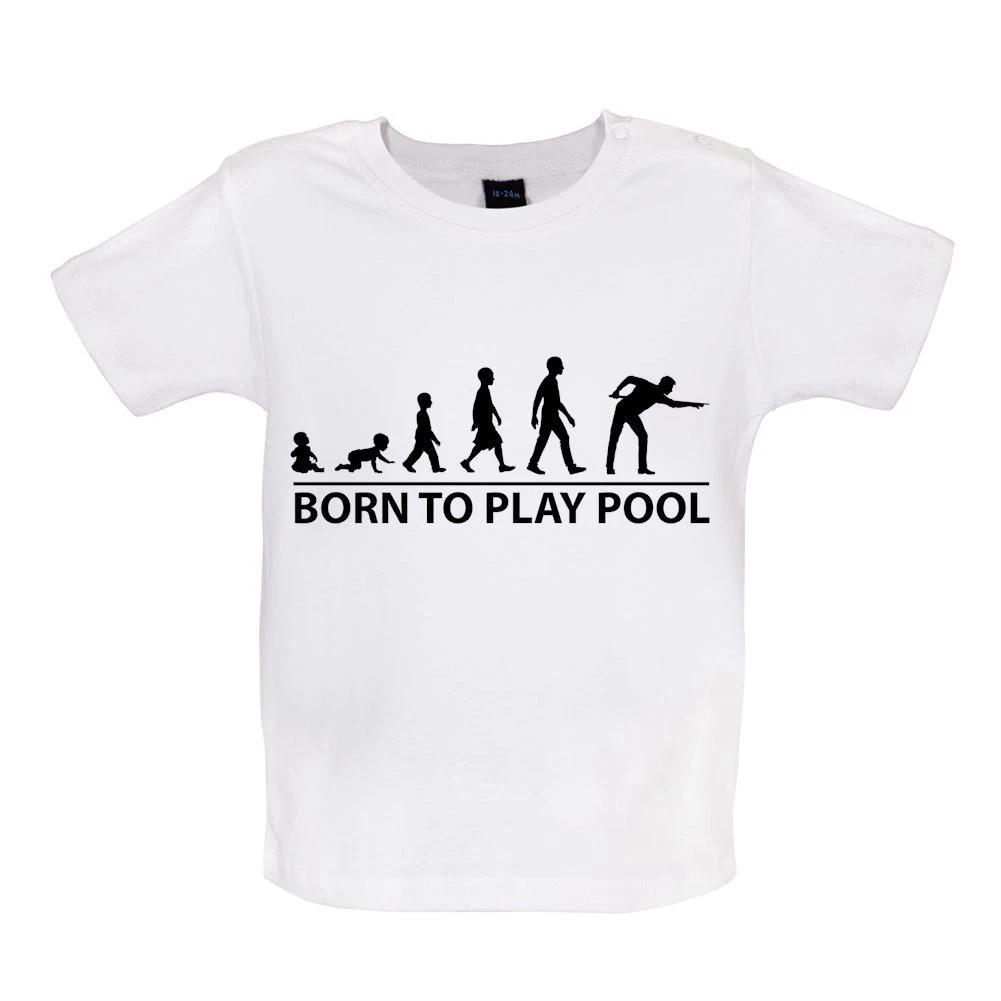 

Born to Play Billiards - Baby Kids Boys Girls Unisex Baby Kids Boys Girls Unisex T-Shirt / Bodysuit - Billiard Tail Player 8 100