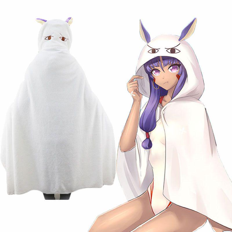 Fate/Grand Order Nitocris Cosplay Costume White Cloak Hoodie Halloween Outfit Fate/Grand Order Nitocris Cosplay Costume White Cloak Hoodie Halloween Outfit