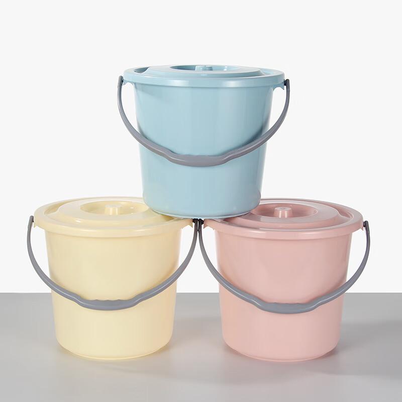 USAN HOME 20L Large Thickened Plastic Bucket