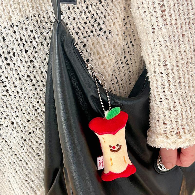 Kawaii Christmas Plush Keychain Christmas Tree Deer Hanging Ornaments Christmas Gift Schoolbag Keychain Bag Pendant Kids Gift