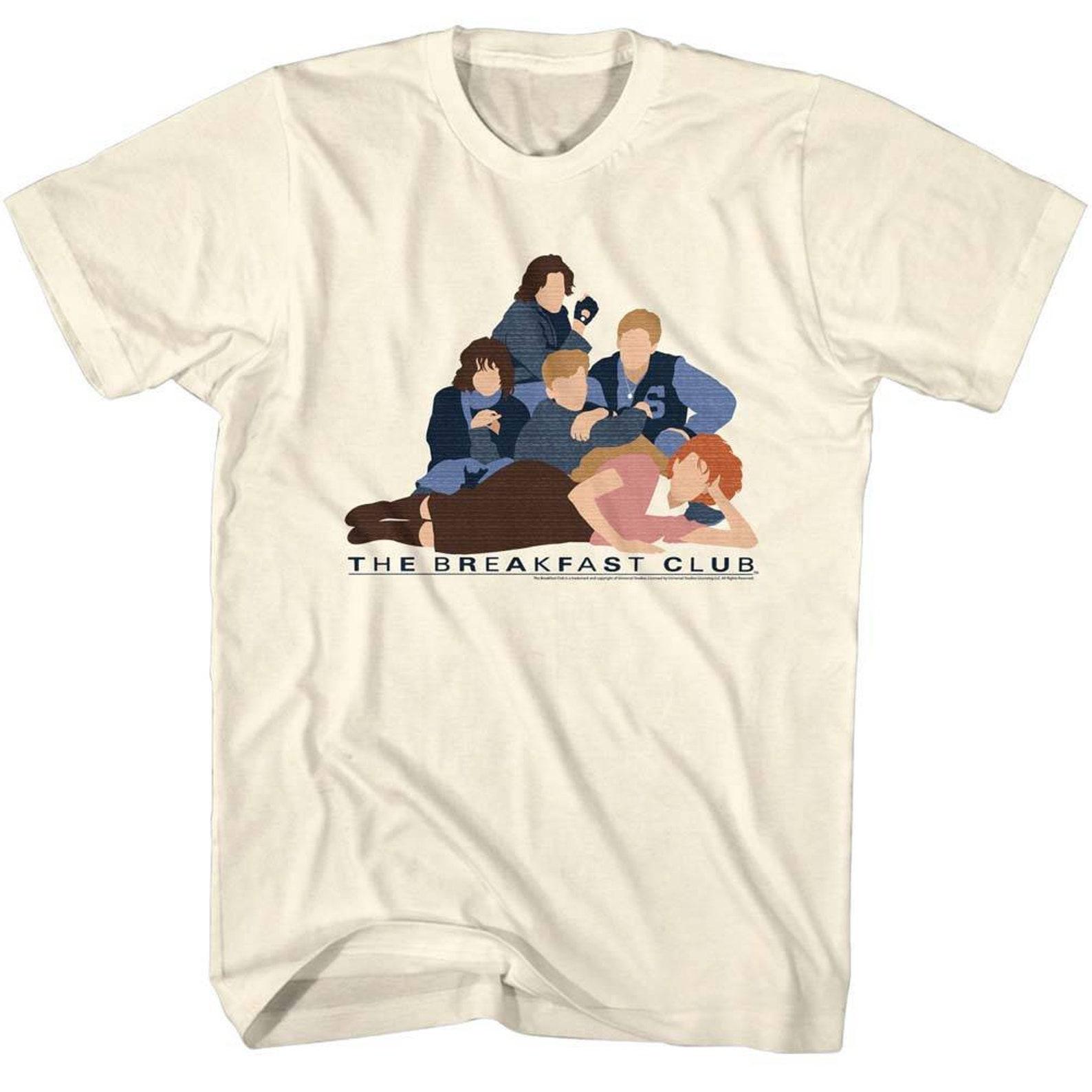 Breakfast Club Vector Club Natural Adult T-Shirt XL