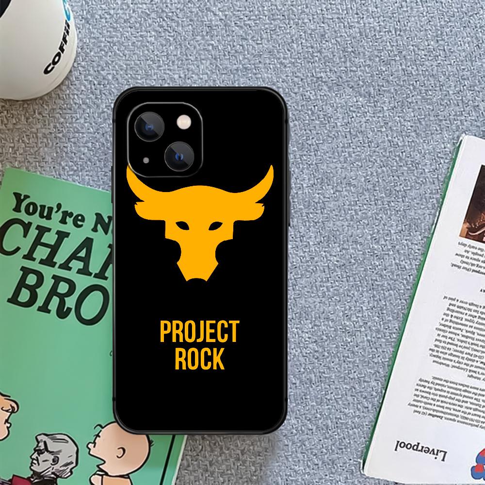 UA Project Rock Módna Značka Obal na Telefón Kryt Coque Pre Iphone Xiaomi Mi Samsung Galaxy Redmi Note A S 12 13 14 15 22 23 24 5G Pro Plus Max Fe Ultra