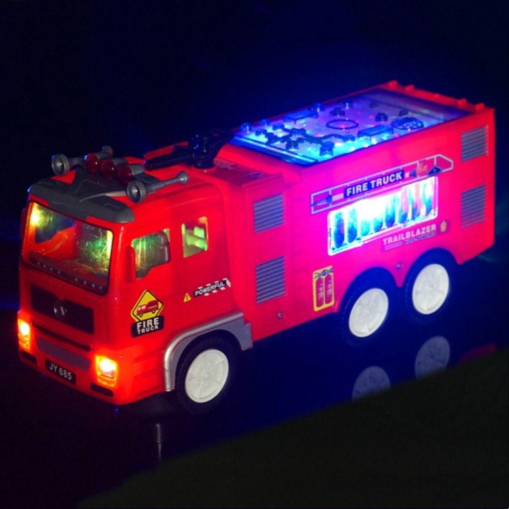 Magnetic Electric Engineering Truck Sound Light Engineering Vehicles Toy Children's Toy