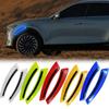 2PCS Reflective Safety Warning Stickers - Car Anti-Collision Strip & Forklift Protective Decorative Decals