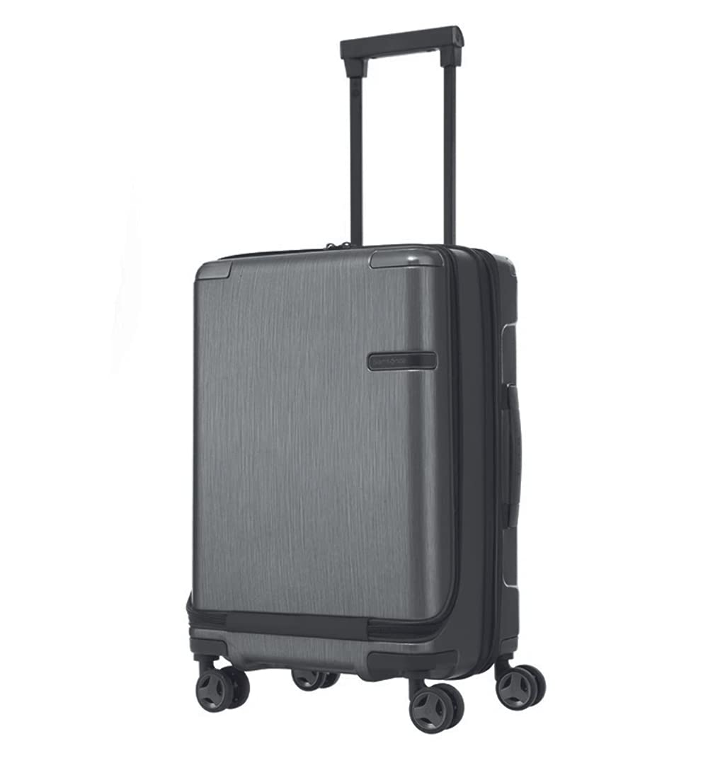 

Suitcase Evor Spinner 55 Brushed Black allowed 33L 55cm Brushed Black [Samsonite] Carry-on 3.7kg DC089002 BRUSH.BLCK