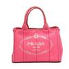 PRADA Canapa Kanapa mini tote Tote Bag canvas pink Women 1BG439 Used