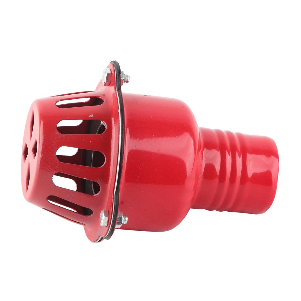 2in Water Pump Filter Bottom Check Valve Wear Proof Aluminum Alloy Pump Foot Valve for Gasoline Diesel Engine