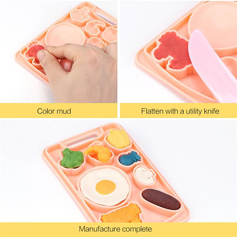 Stroj na prasečí nudle DIY Simulace Hrací domeček Barva zmrzliny Bláto Dětská hračka