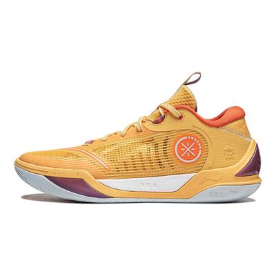 Li Ning Wade 2 Cold Blood Reflektierend Bequeme Passform Synthetisches Leder Stoßdämpfung Abriebfestigkeit Unterstützung Low-Top Basketballschuhe ABPU017-9