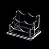 Acrylic Name Card Display Stand Transparent Desktop Display Holder  Office