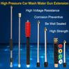 Car Washing Machine High-pressure Stainless Steel Extension Rod To Extend The Length Of Water Gun Spray Cleaning