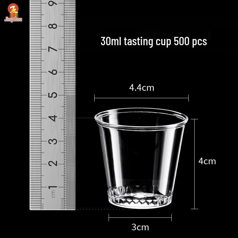 Jingzhou Premium Hardened Transparent Disposable Plastic Cups