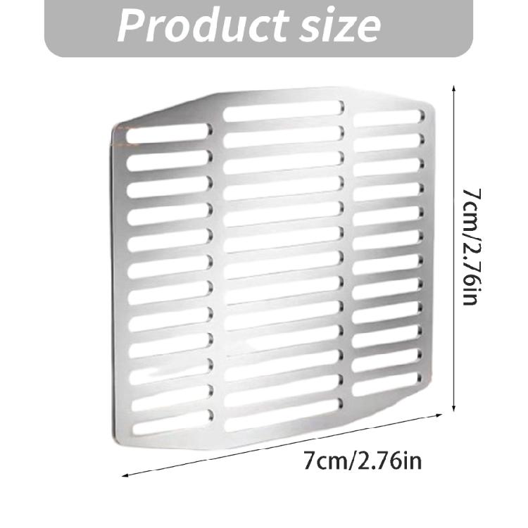 10Pcs Brick Weep Hole Inserts Stainless Steel Weep Hole Covers Replacement Wall Cracks Inserts For Secure Installation