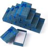 12Pcs Black Small Jewelry Gift Boxes 3.19x2.03 Inch Bracelet  Earring Packaging Boxes With Lids Bowknot for Easter Valentines Day Jewelry Display