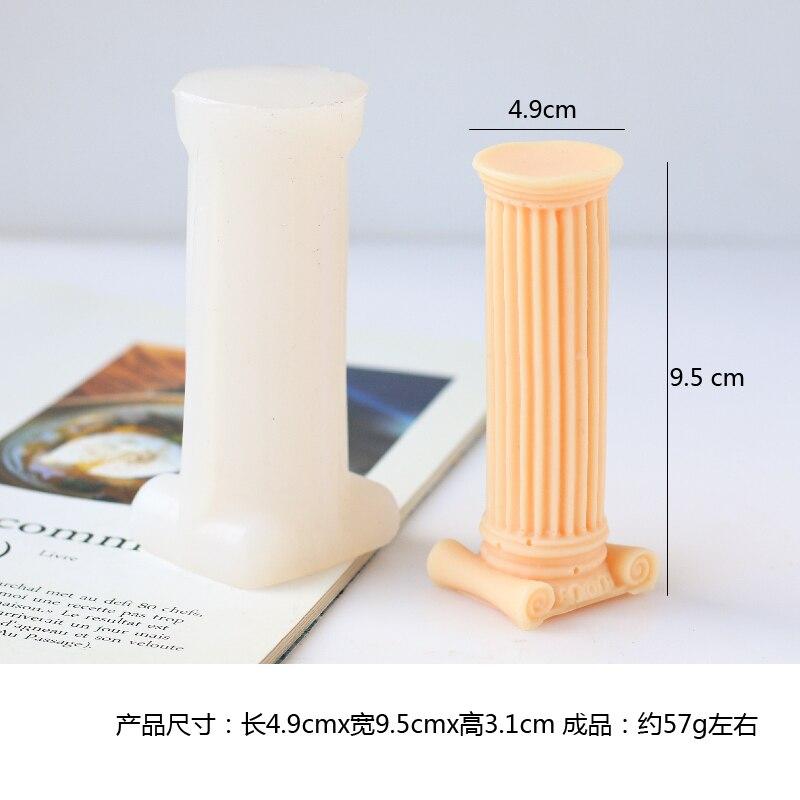 

Мыло ручной работы, креативное мыло «сделай сам», силиконовая форма, форма римской колонны, длинные цилиндрические силиконовые принадлежности для изготовления мыла B