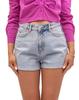 Women's Denim Shorts Mom Fit Light Blue 36 S Firi