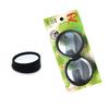 Adjustable Black Round Blind Spot Rearview Mirror Glass