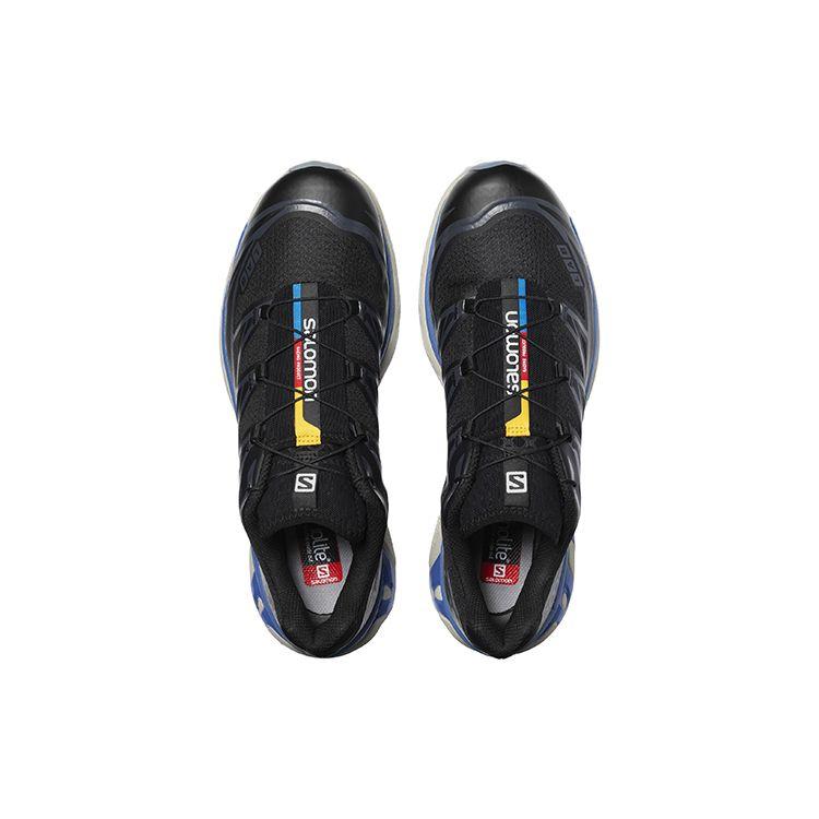 SALOMON XT-6 Clear Comfortable Fabric Durable Low-Top Casual Running Shoes Unisex Sneakers Black 416409