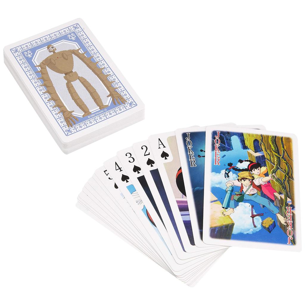 Ensky Szenische Spielkarten - Schloss im Himmel: Laputa, Studio Ghibli Sammlerdeck