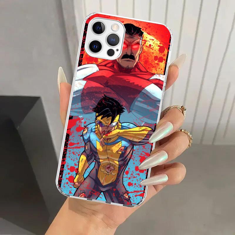 Cool I-Invincible Phone Case for Iphone 17 Air 16 15 Plus 14 13 Mini 12 11 Pro Max 16E 7 8 SE 2020 Soft Funda Print Shell 17 Air