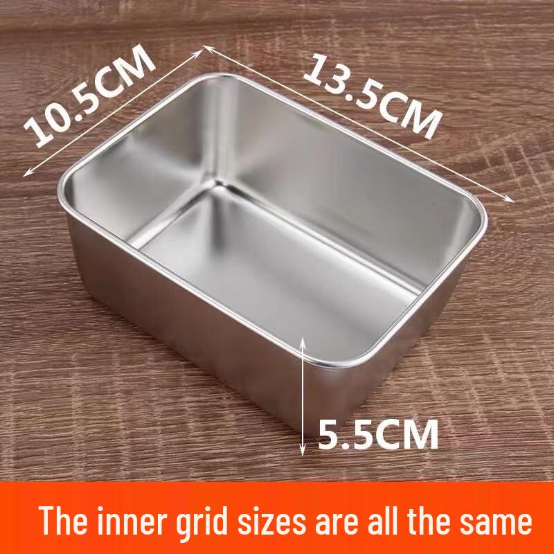 Multi-Compartment Condiment & Ingredient Storage Box