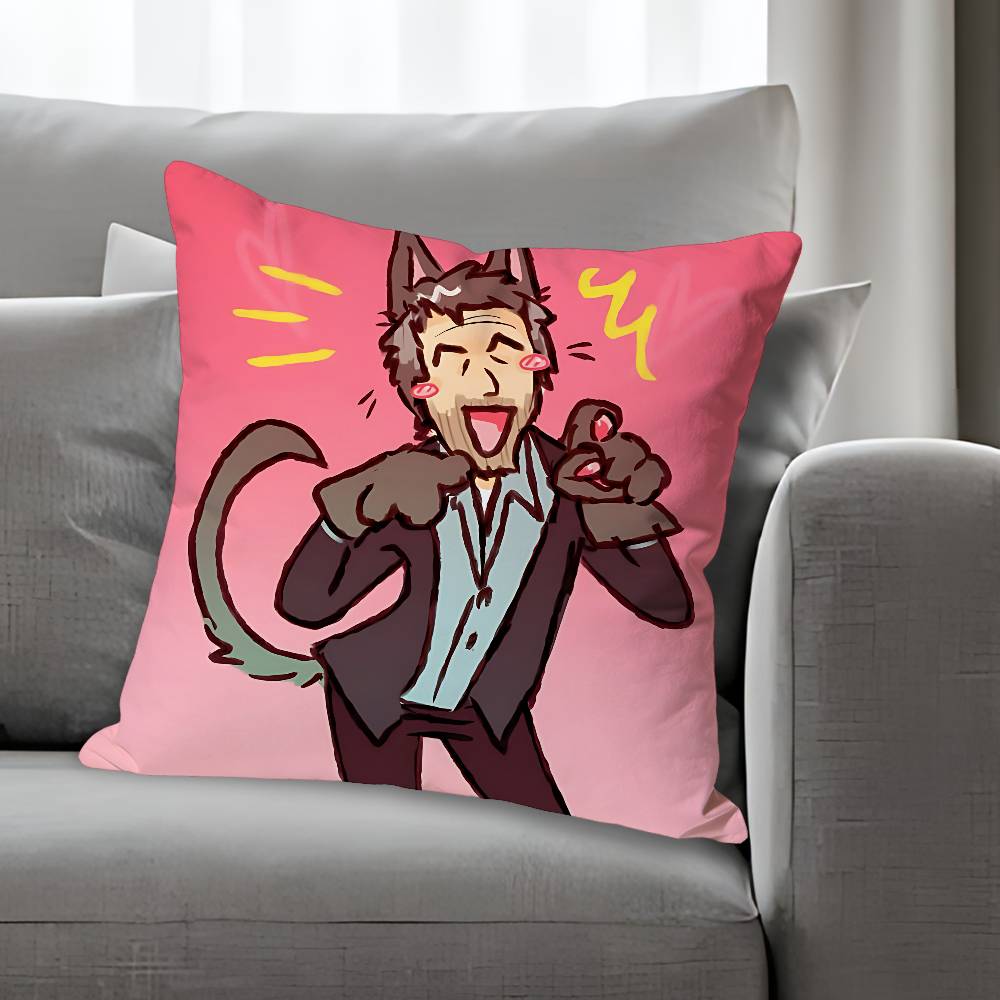 Show H-House MD TV Throw Pillow Case Decoration Bed Custom Square Pillowcase Pad Cover