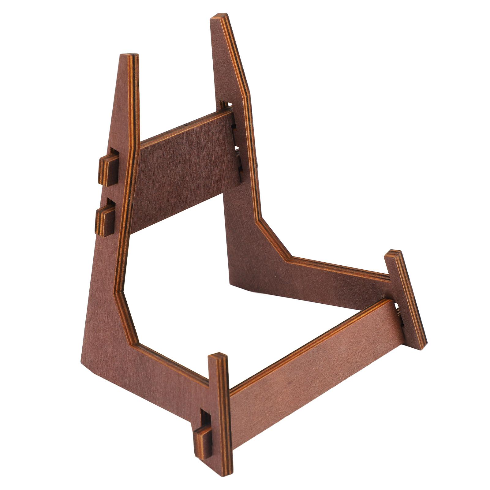 Подставка для тарелок Многофункциональная Буковая N-образная Декоративная Подставка-держатель для тарелок