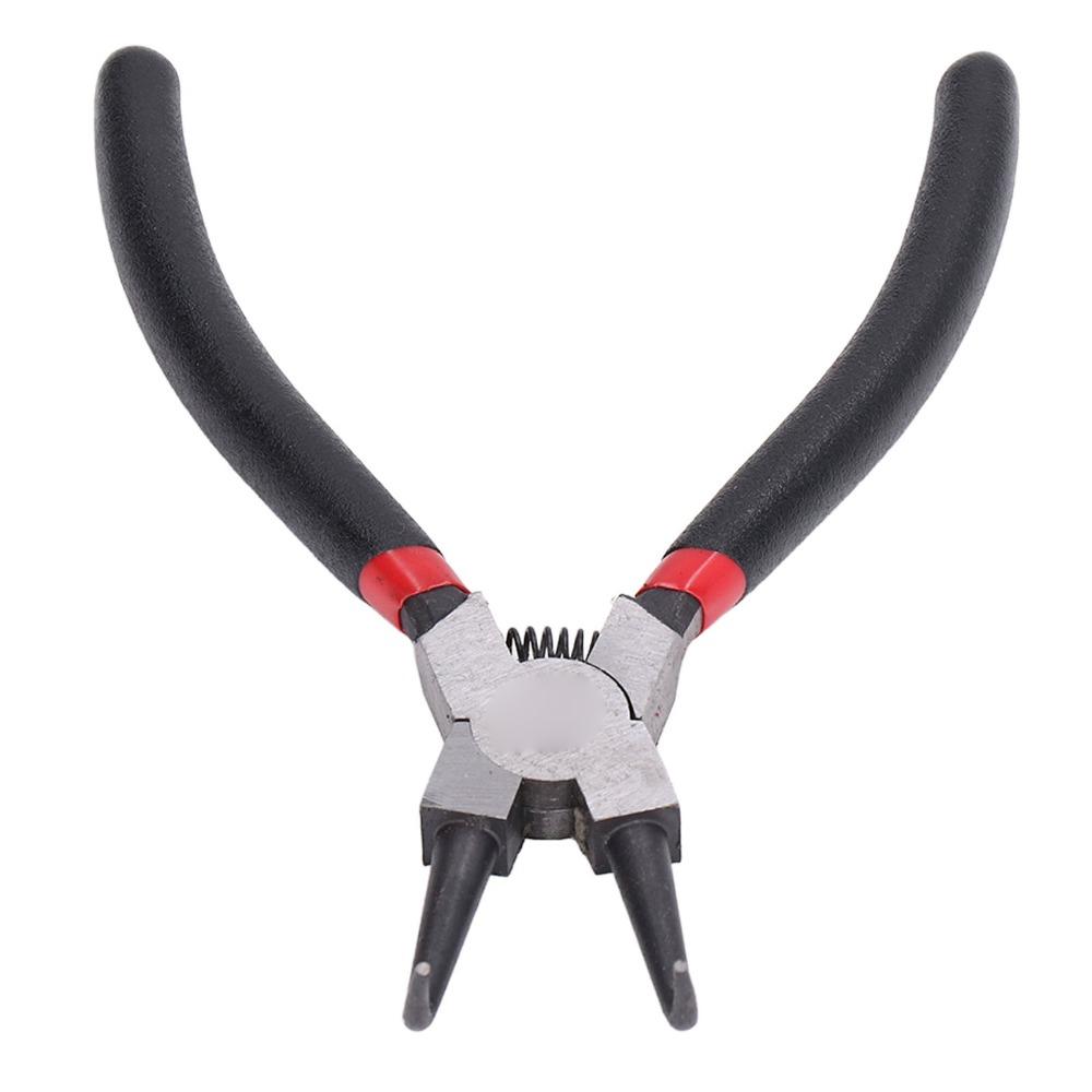 Rubber Handle Snap Ring Pliers Carbon Steel Circlip Pliers Retaining Ring Pliers Automotive Repair