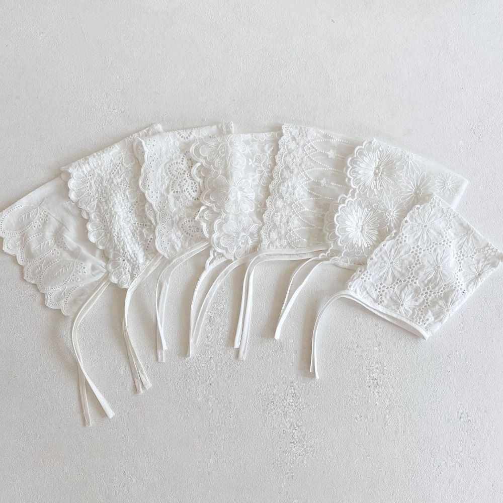 Cotton Bonnet Hat Breathable Sun Hat Boys Girls Caps Lace Mesh Hat Newborn Baby