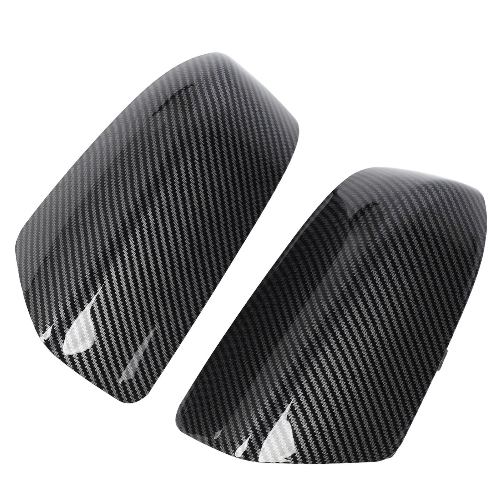 

2PCS Side Mirror Cover Left Right Carbon Fiber Pattern 76201 SDC Wing Mirror Cap for Accord 2003 to 2007