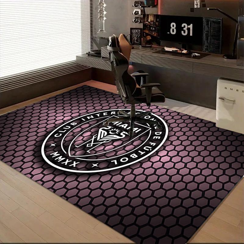 1PC Portugal Flag Design Rug Game Carpet, Floor Mat for Bedroom Living Room Entryway Rug, Home Decor Idea Gift for Christmas birthday