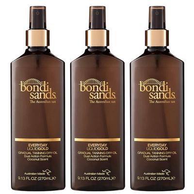 Bondi Sands Liquid Gold Self-Tanning Oil X3