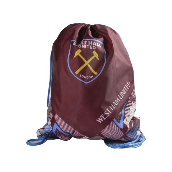 West Ham United FC Vector Gym Drawstring Bag