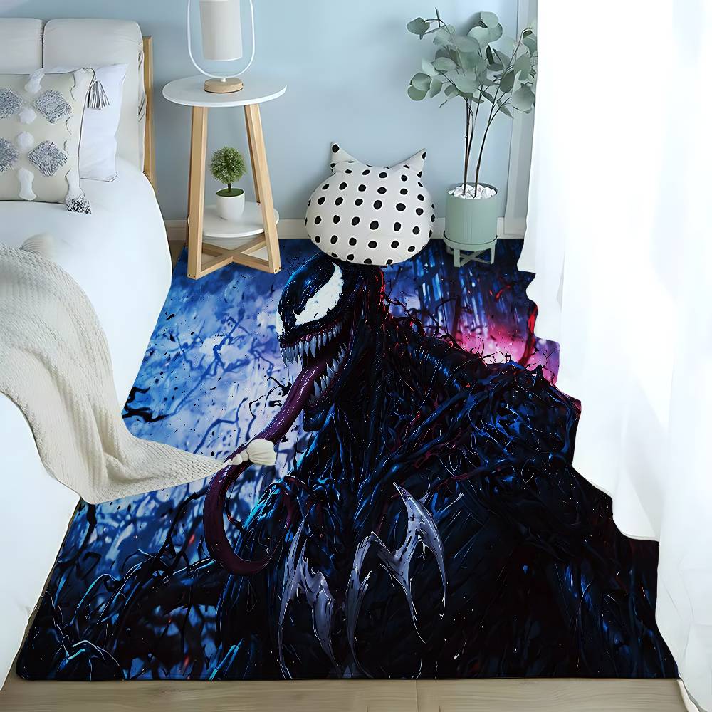 Classic-V-venomS Cool Carpet Bathroom Anti-slip Mat Door Mat Home Decoration Mat Entrance Door Mat Scratch-resistant Door Mat