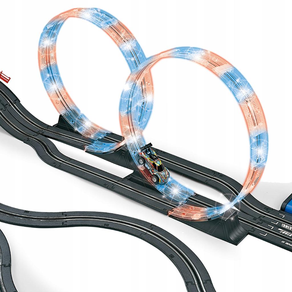 [5] Electric Giant Car Race Track 600cm Illuminated Z3396