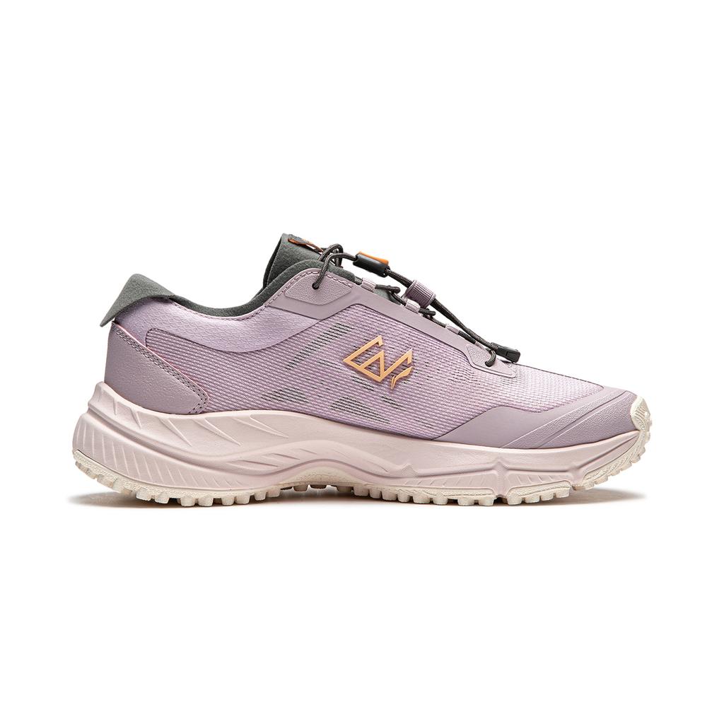 New LiNing Yijie Lite V3 Anti Slip Wear Resistant Low Top Hiking Shoes Women's Moonlight Purple AHTU002-1