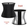 Men's Sports Fitness Waist Trainer - Extreme Sweat Abdominal Binder with Boned Hook and Eye Tummy Control Belt