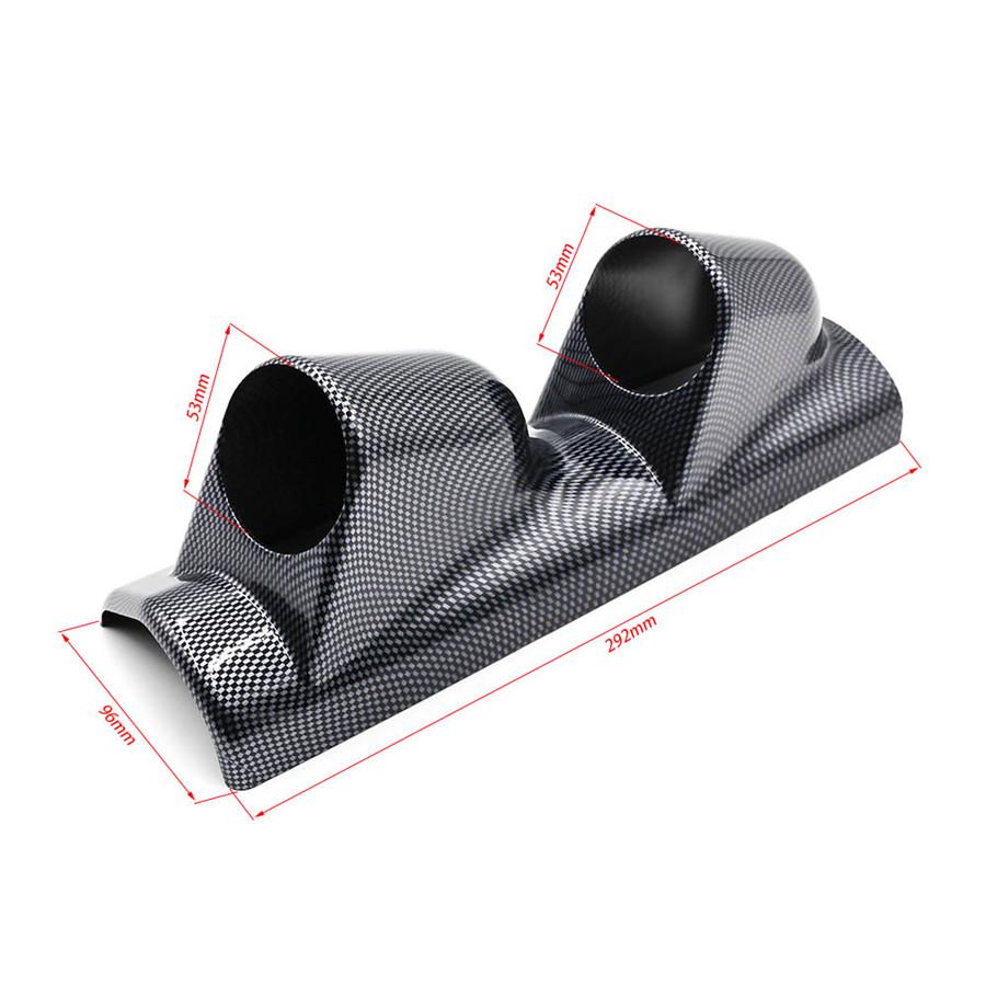 New Car 52mm A-Pillar Meter Gauge Bracket Dash Mount Holder Dual Holes Pod Left Side