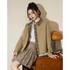 TERRE BLEUE 2025 Spring/Autumn Women's Loose Fit Lapel Cardigan Jacket