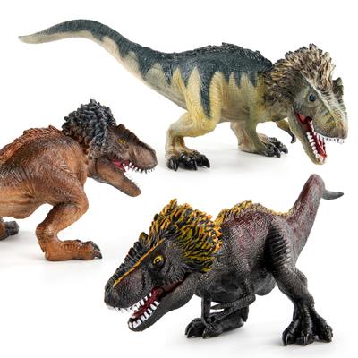 Simulação Animal Jurássico Modelo Dinossauro Tiranossauro Rex Sólido Agachado Tiranossauro Rex Estático Ornamento Animal Brinquedo