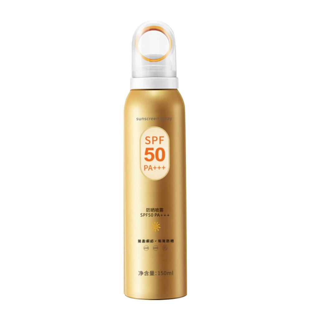 Sunscreen Spray Anti-UV Small Aperture Whitening Concealer Sunscreen Waterproof Anti-Sweat Full Body Sunscreen 150ml