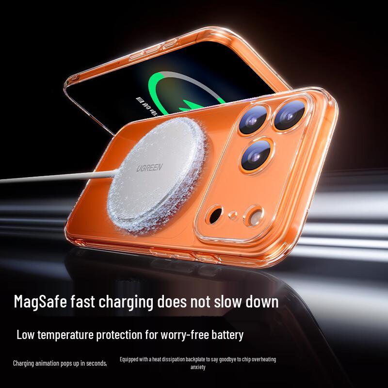 Ugreen iPhone 17 Pro Magnetic Drop-Proof AI Key Phone Case