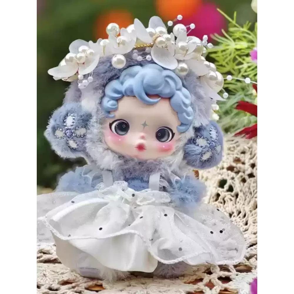 Only Clothes Skullpanda V2/V1 10cm Vinyl Doll Clothes Dress Princess Style Skirt Set Handmade Costume Doll Bag Accessories Toy