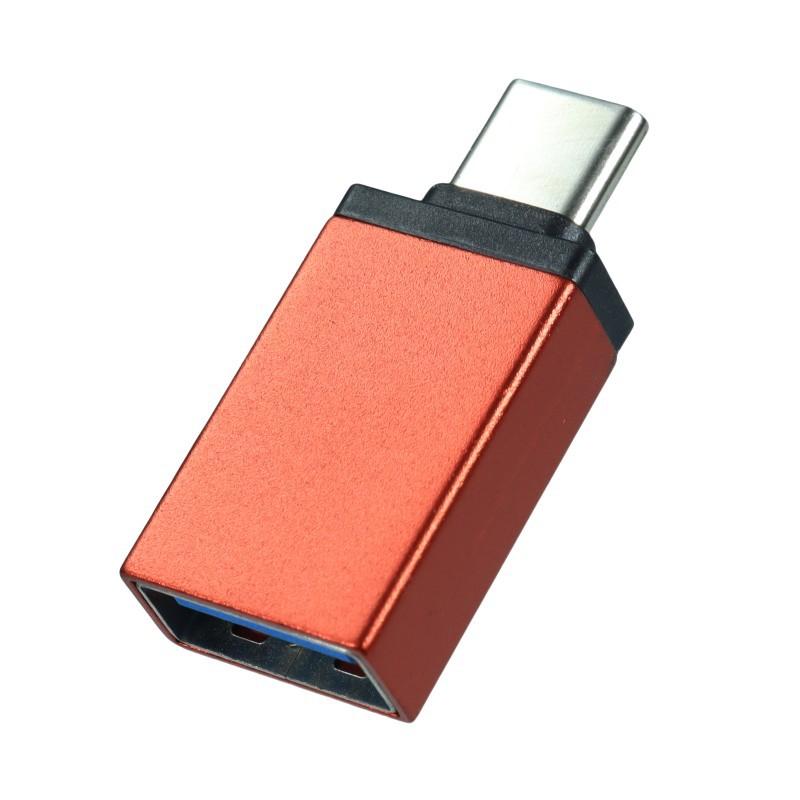 Usb 3.1 To Usb 3.0 Adapter Glossy Mobile Phone Adapter Usb C Male To Usb Female Converter Portable Type-C Converter For