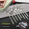 Zhaoran 304 Stainless Steel Fruit Fork Set